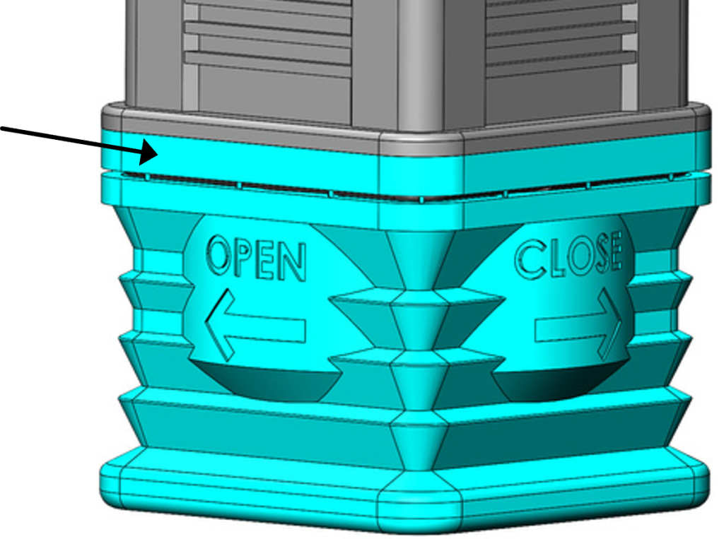 Tamper evident packaging - CPN from Plasel Plastic.